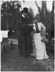 Andre Gide e Maria van Rysselberghe, Weimar, Germania, 1903